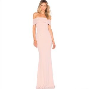 Katie May Legacy 2 crepe trumpet gown in ballet